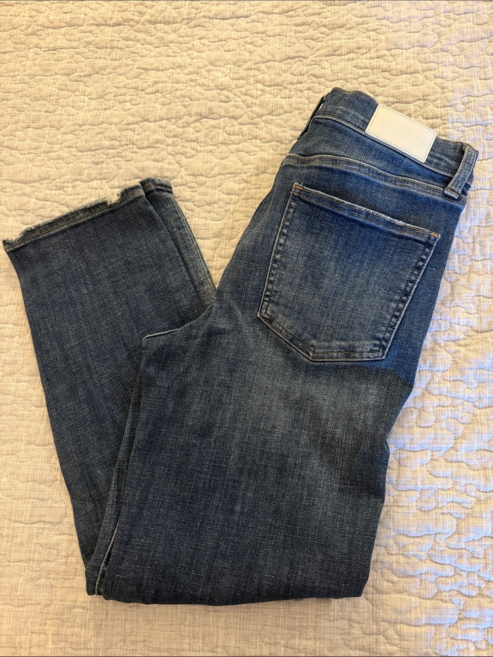 pistola Women's Skinny Jeans in Dark Blue Wash
